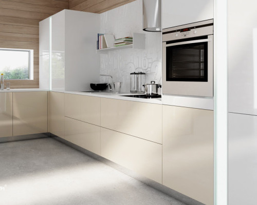 Nowoczesne fronty meblowe bez uchwytów