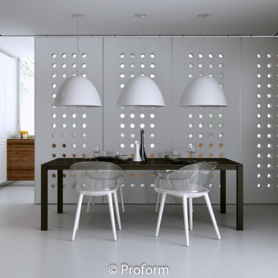 Inspiracje - panel ażurowy jako element akustyczny
